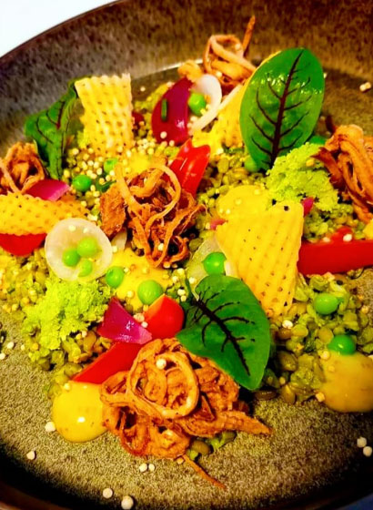 assiette vegetarienne